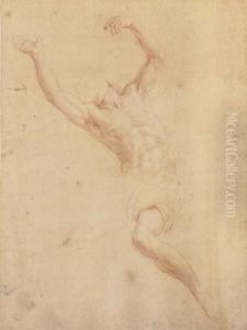 A Reclining Nude: Study For The Pieta A Reclining Nude: Study For The Pieta