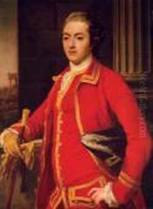Portrait Of A Gentleman, Said To Be John Sadler by Pompeo Gerolamo Batoni