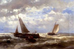 A Windy Day by Abraham Hulk Snr