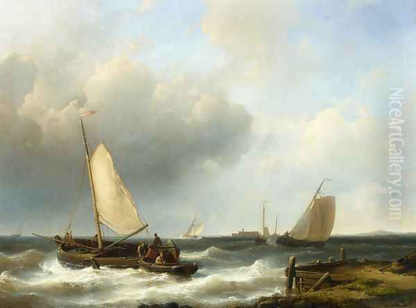 Shipping of the Dutch Coast - view 1