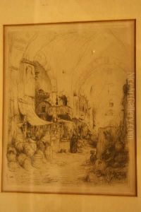 Oosterse Bazar by Marius Bauer