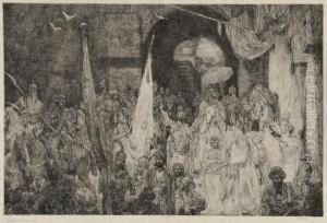 2 Large Processional Scenes In Cairo