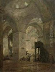 Oosterse Moskee: Interior Of The Ulu Mosque In Bursa, Turkey by Marius Bauer