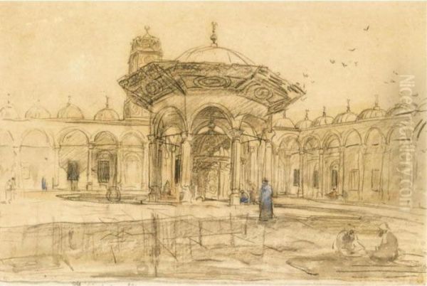 The Mosque Of Mohammed, Cairo - view 1