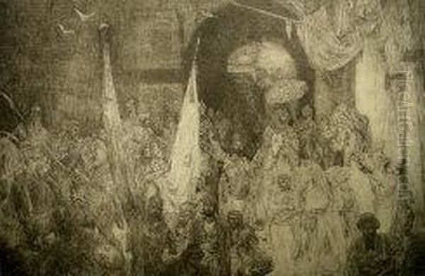 Arabian Street Scene - view 1