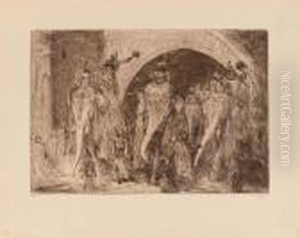 A Collection Of Prints Including Procession With Elephants - view 1