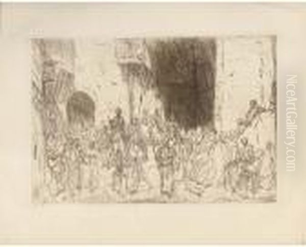 A Collection Of Prints Including A Vizir (van Wisselingh 206) - view 1
