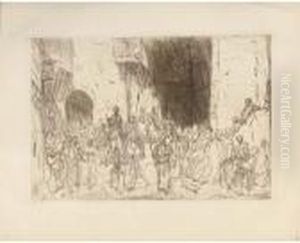 A Collection Of Prints Including A Vizir (van Wisselingh 206)