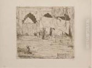 A Collection Of Etchings by Marius Bauer