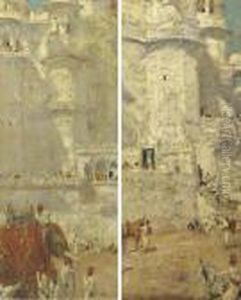 Paleis Ingang (ruiters); And Indisch Paleis (olifant)