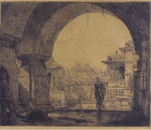 De Ingang Van Een Tempel Te Palatina (van Wisselingh 241) De Ingang Van Een Tempel Te Palatina (van Wisselingh 241)