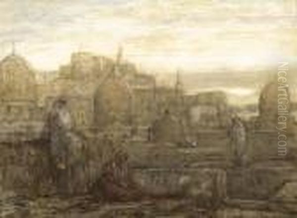 On The Roofs, Cairo - view 1