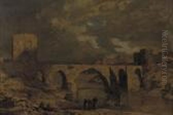 The Bridge Of Toledo, Spain - view 1