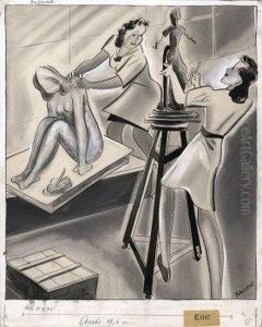 Ohne Titel by Max Bauer