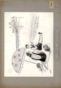 Ohne Titel by Max Bauer