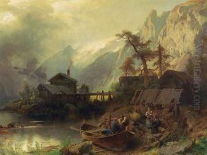 By the Banks by Herman Herzog