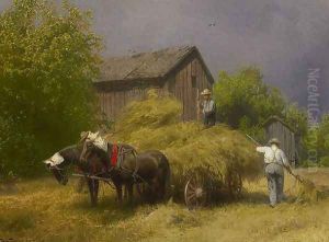 Making Hay While the Sun Shines by Herman Herzog