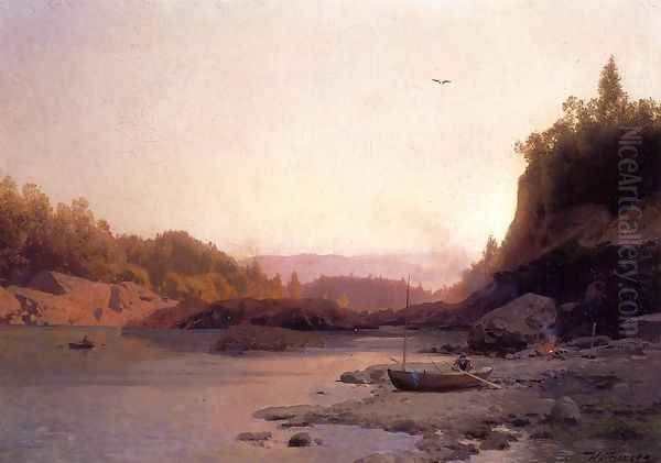Evening on the Susquehanna - view 1