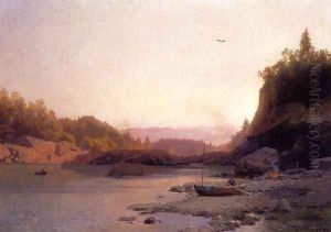 Evening on the Susquehanna by Herman Herzog