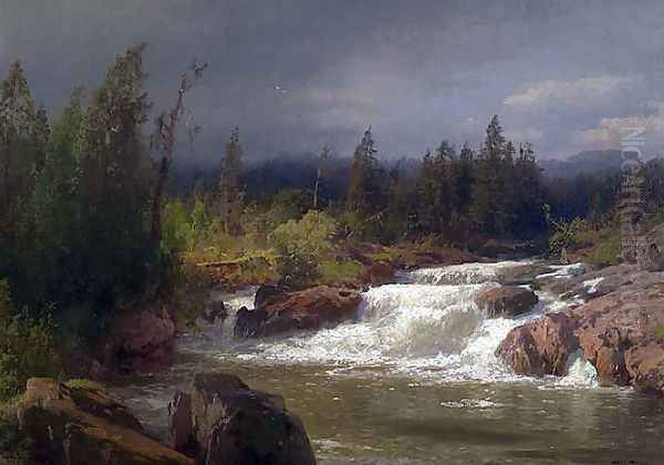 Norwegian Waterfall - view 1