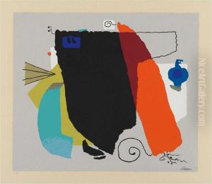 Phantom (phantom I) by Willi Baumeister