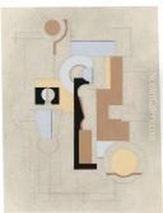 Menschen Undmaschine by Willi Baumeister