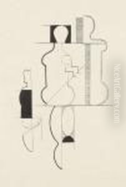Drei Gestaffelte Figuren - view 1