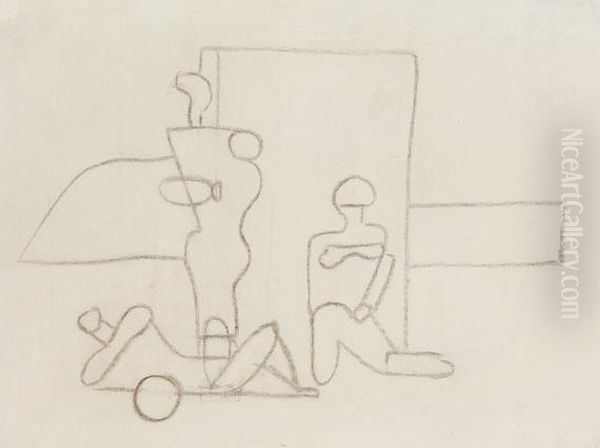 Drei Figuren. Vier Figuren - view 1