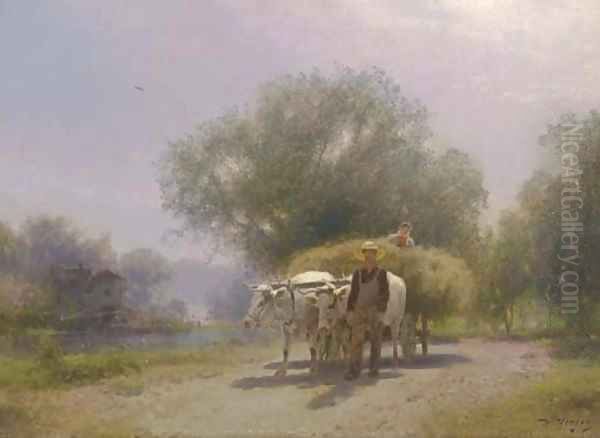 Harvest Scene in Flatbrookville - view 1