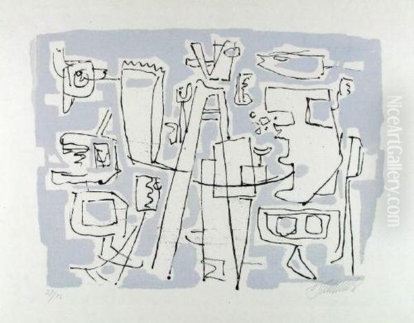 Mit Bleistift Signiert - view 1