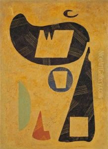"auf Dem Weg Zum Motiv" by Willi Baumeister