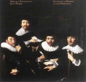 Regents of the Walloon Orphanage 1637 by Bartholomeus Van Der Helst