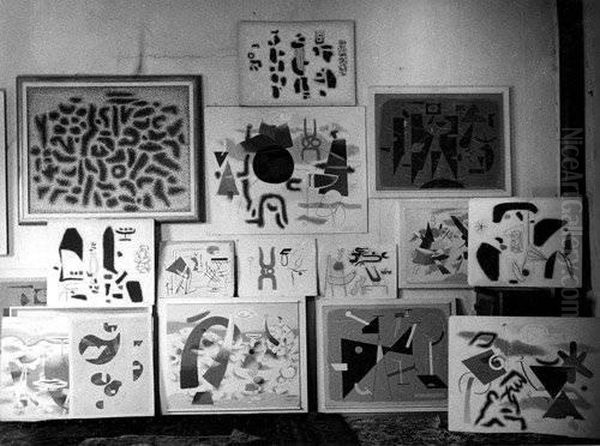 The Studio Of Willi Baumeister - view 1