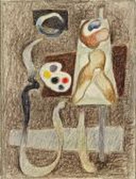 "maler Mit Palette" - view 1