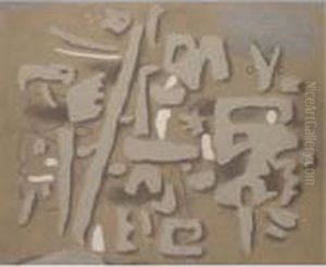 Tableau-relief I by Willi Baumeister