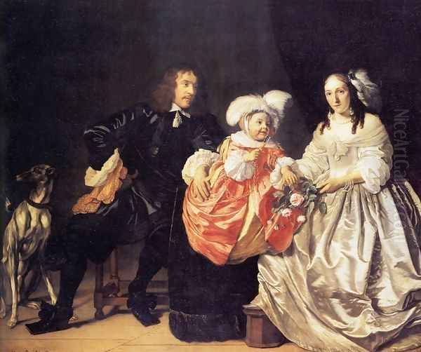 Pieter van de Venne and Family - view 1