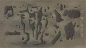 Gilgamesch Und Enkidu by Willi Baumeister