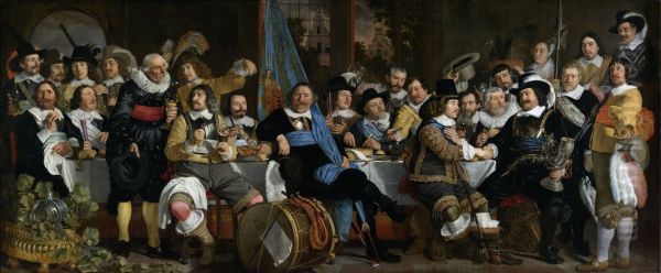 The Celebration of the Peace of Münster, 18 June 1648 in the Headquarters of the Crossbowman's Civi - view 1