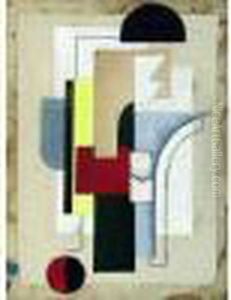 Composition, Vers 1922 by Willi Baumeister