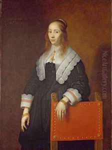 A Young Woman by Bartholomeus Van Der Helst