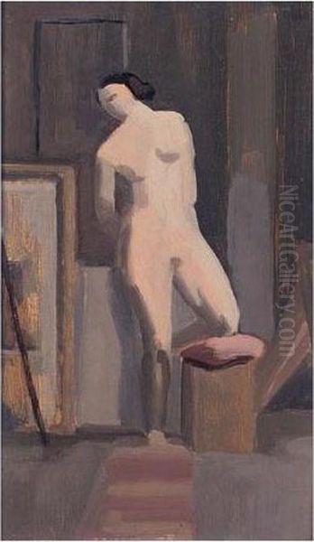 Weiblicher Akt Camille Corot Gewidmet (female Nude: Dedicated To Camille Corot) - view 1