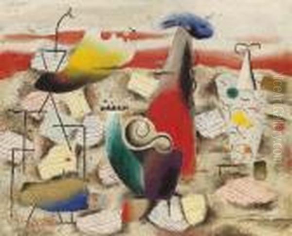 Metaphysische Landschaft Mit Volute Ii - view 1