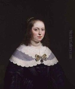 Portrait of Sophia Trip Wife of Balthasar Coymans by Bartholomeus Van Der Helst