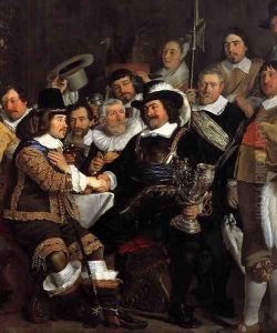 Celebration of the Peace of Mnster, 1648, at the Crossbowmen's Headquarters (detail) 1648 Celebration of the Peace of Mnster, 1648, at the Crossbowmen's Headquarters (detail) 1648