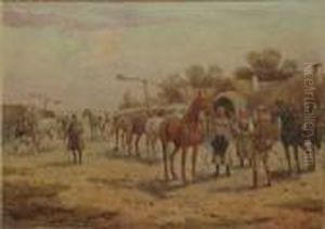 Horse Traders by Adolf Baumgartner