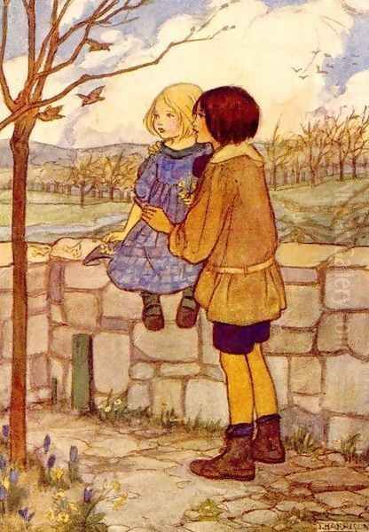 Child's Talk in April - view 1