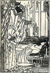 The Lady of Shalott by Emma Florence Harrison