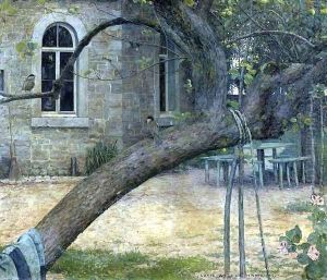 A Corner of the Garden by Louis Welden Hawkins