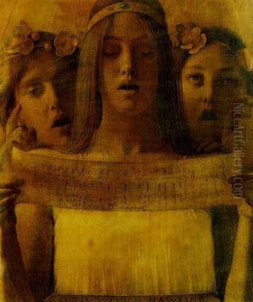 Girls Singing Music by Gabriel Fabry - view 1