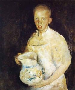 Boy with Pitcher by Charles Hawthorne